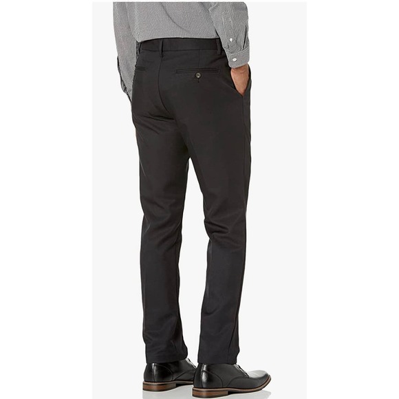 "Amazon Essentials Men's Slim-Fit Flat-Front Pants - 36W-32L - Mens 155" - Picture 2 of 6